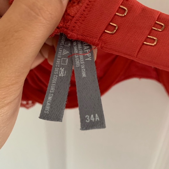 🔴SOLD ON DEPOP | 🌿2/$15 | AERIE - RED BRALETTE - Picture 3 of 4
